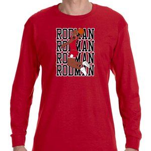 Chicago Bulls Dennis Rodman Long Sleeve Shirt